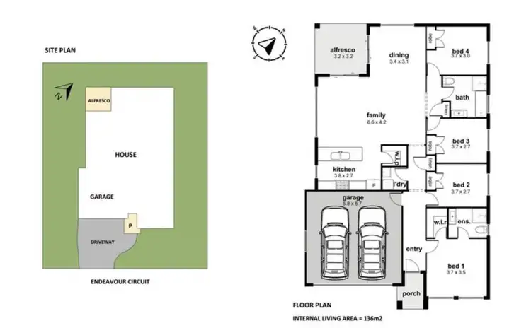 Floorplan of Homely house listing, 8 Endeavour Circuit, Moss Vale NSW 2577