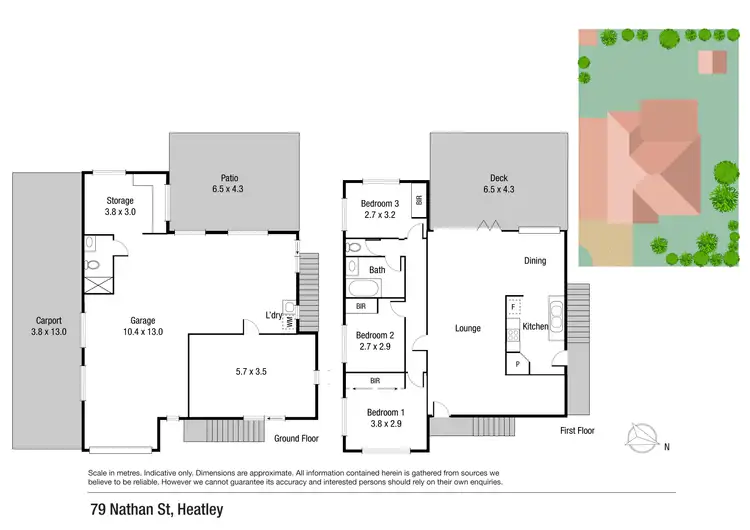 Floorplan of Homely house listing, 79 Nathan Street, Heatley QLD 4814