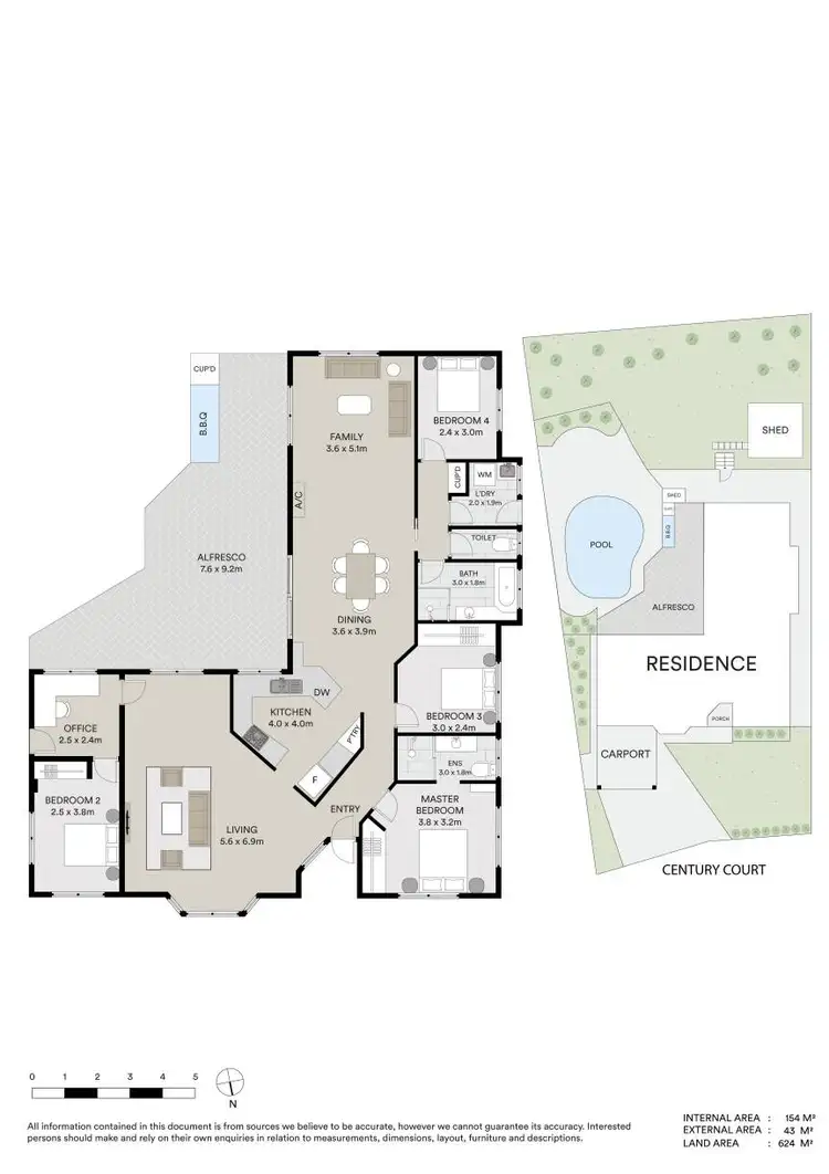 Floorplan of Homely house listing, 6 Century Court, Currumbin Waters QLD 4223