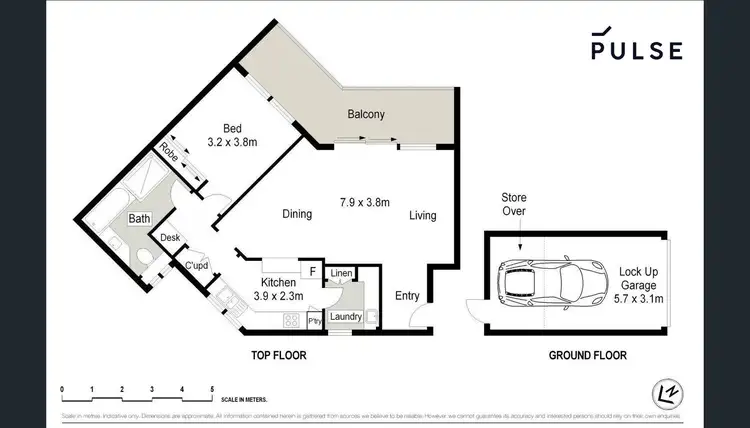 Floorplan of Homely apartment listing, 11/16-18 Elizabeth Place, Cronulla NSW 2230