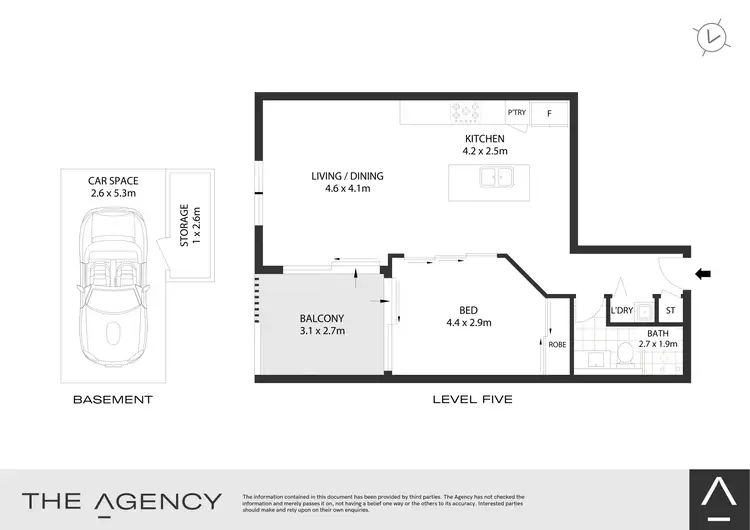 Floorplan of Homely apartment listing, 33/529 Burwood Road, Belmore NSW 2192