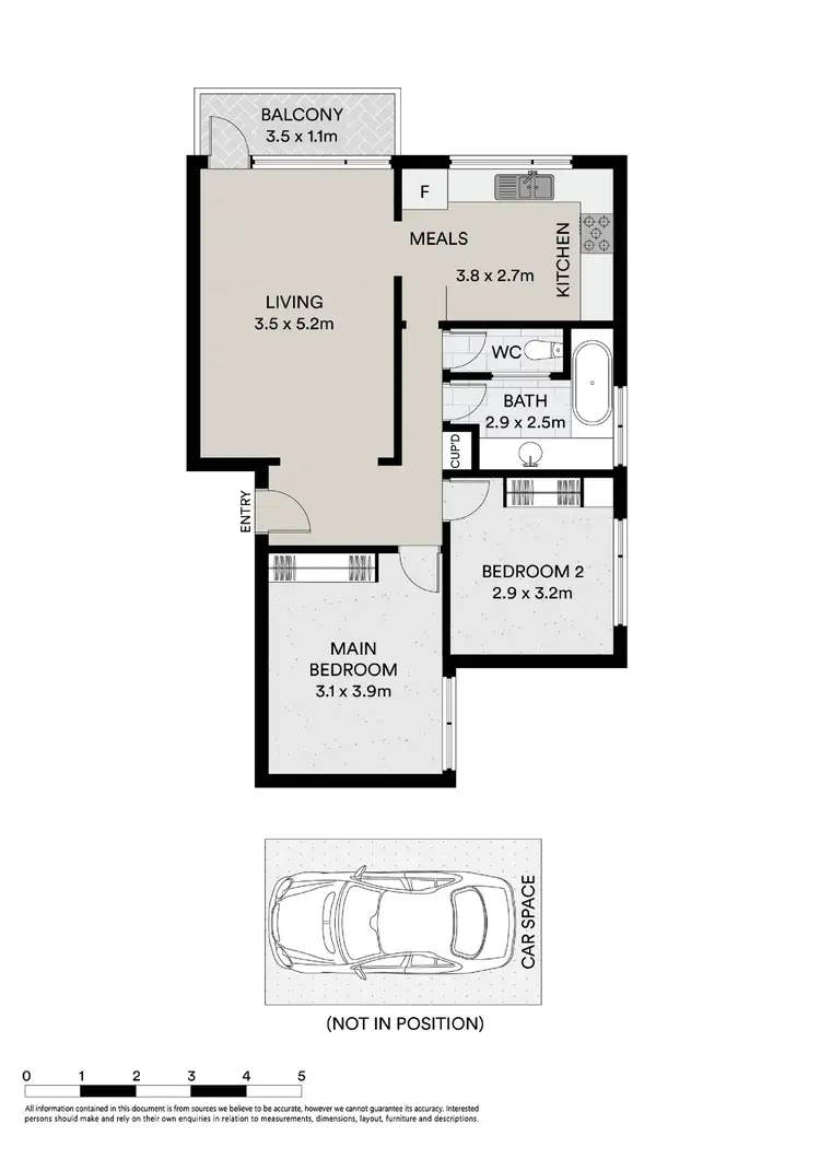Floorplan of Homely apartment listing, 11/131 Brighton Road, Elwood VIC 3184