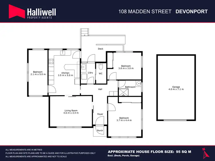 Floorplan of Homely house listing, 108 Madden Street, Devonport TAS 7310