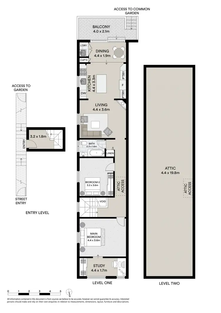 Floorplan of Homely apartment listing, 4/17 Gipps Street, Bronte NSW 2024