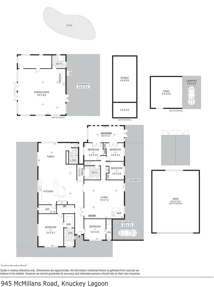 Floorplan of Homely house listing, 945 Mcmillans Road, Knuckey Lagoon NT 828