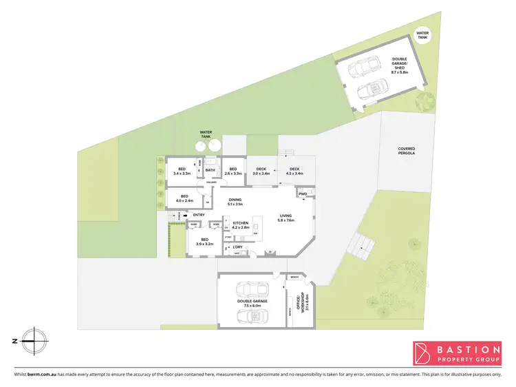 Floorplan of Homely house listing, 7 Sayer Place, Evatt ACT 2617