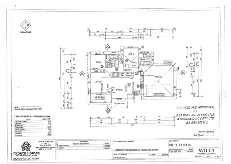 Floorplan of Homely house listing, 32 Deedes Crescent, Bushland Beach QLD 4818