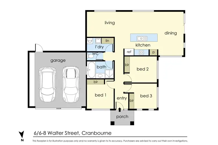 Floorplan of Homely unit listing, 6/6-8 Walter Street, Cranbourne VIC 3977