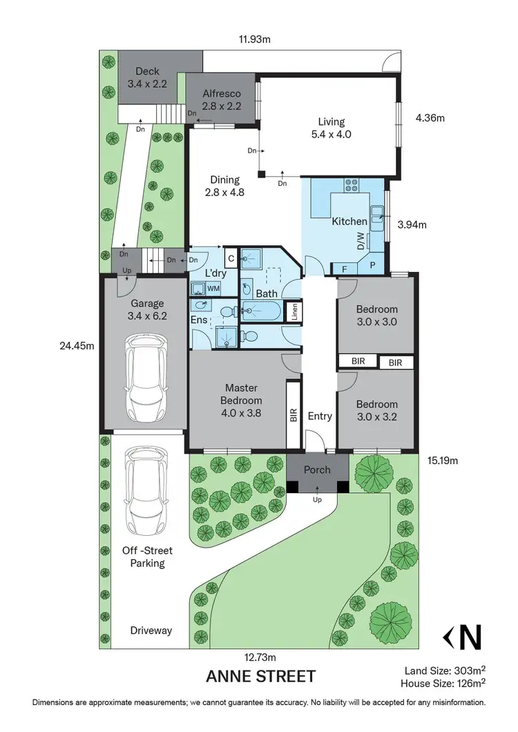 Floorplan of Homely house listing, 1/21 Anne Street, Blackburn North VIC 3130