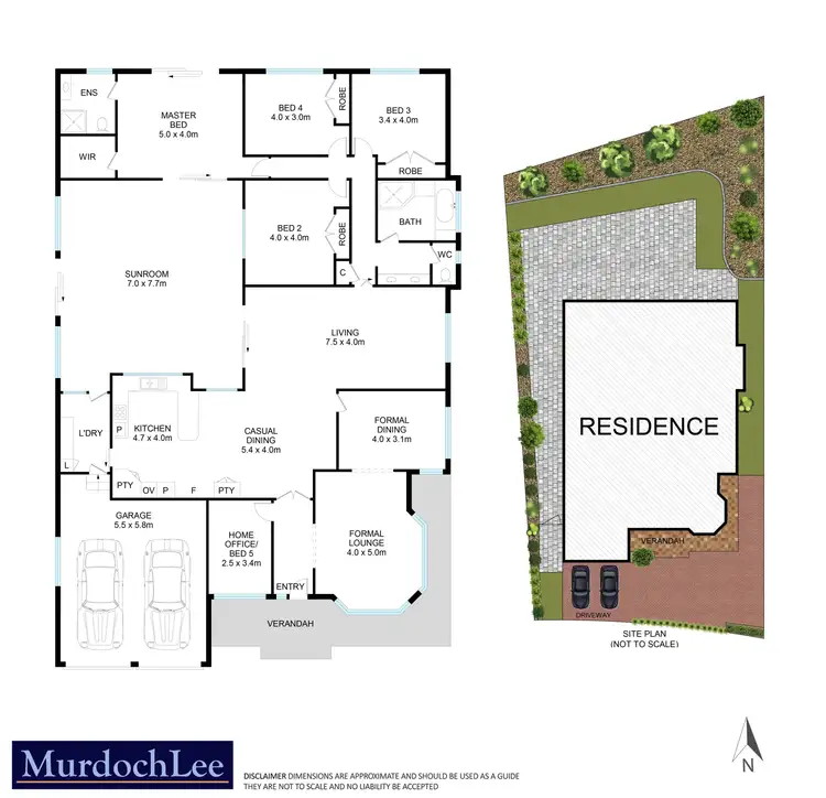 Floorplan of Homely house listing, 6 Robertson Place, Bella Vista NSW 2153