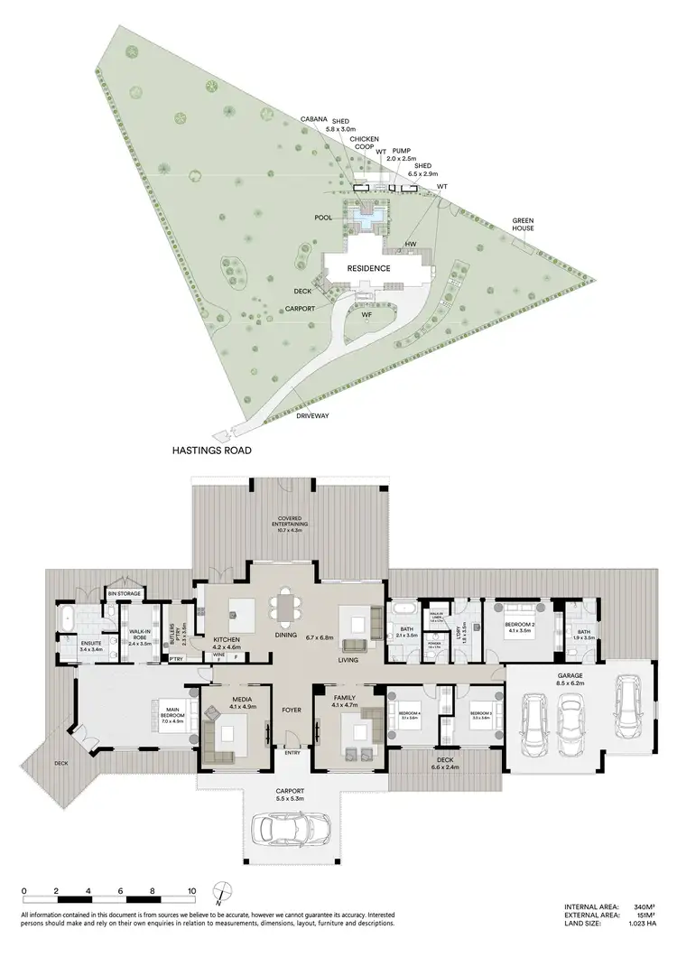 Floorplan of Homely rural property listing, 180 Hastings Road, Terrigal NSW 2260