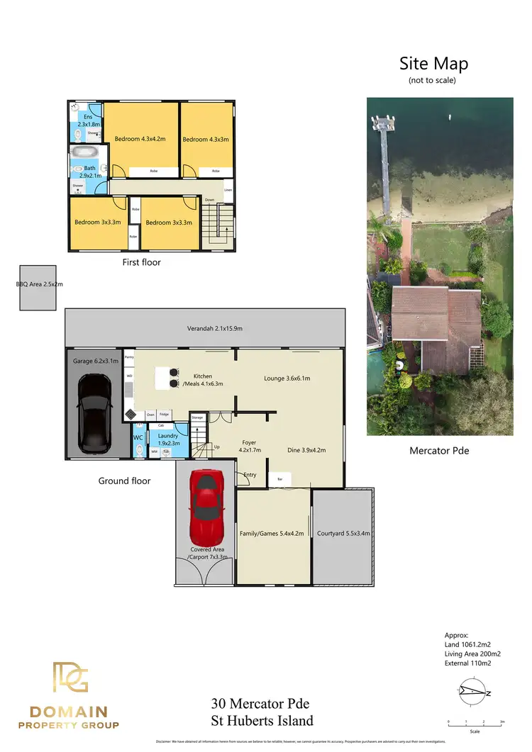 Floorplan of Homely house listing, 30 Mercator Parade, St Huberts Island NSW 2257