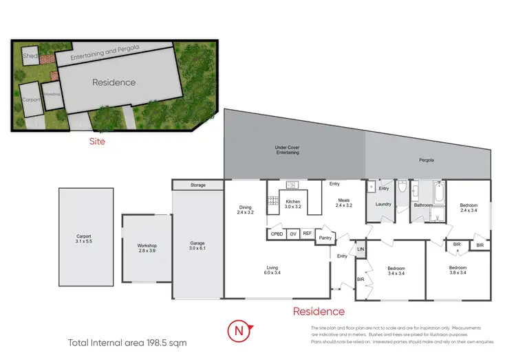 Floorplan of Homely house listing, 54 Chelsea Park Drive, Chelsea Heights VIC 3196