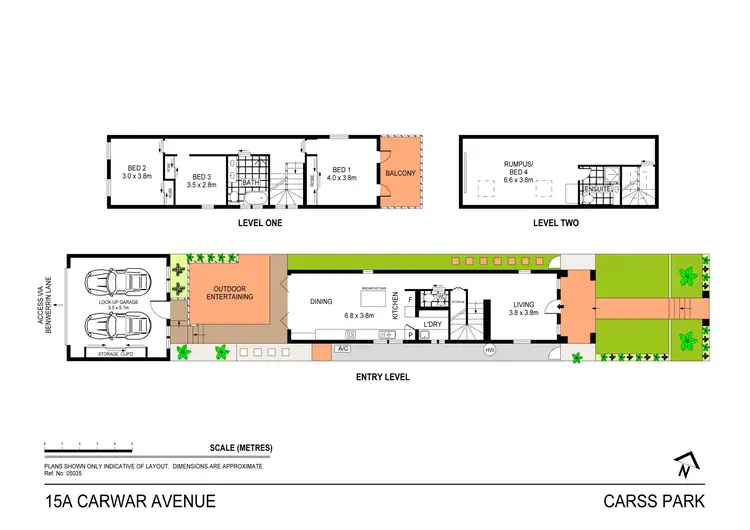 Floorplan of Homely house listing, 15a Carwar Avenue, Carss Park NSW 2221