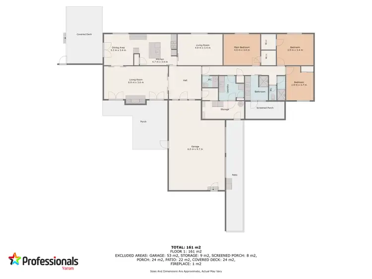 Floorplan of Homely rural property listing, 4105 South Gippsland Highway, Giffard West VIC 3851