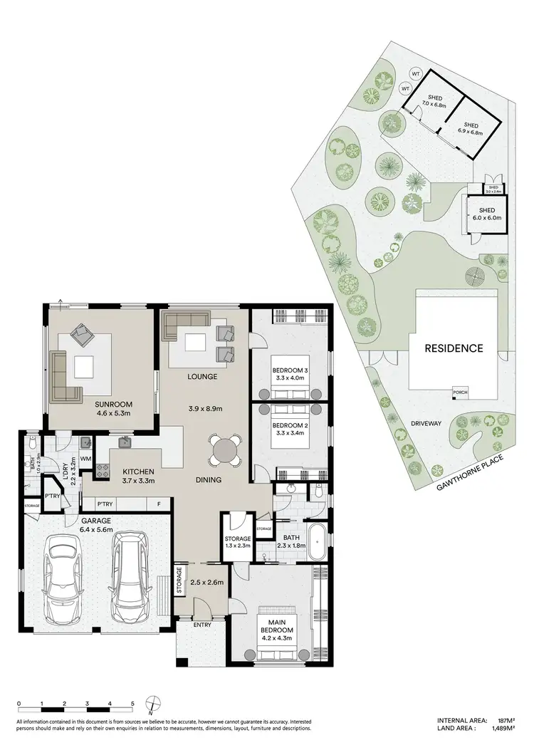 Floorplan of Homely house listing, 7 Gawthorne Place, Mudgee NSW 2850