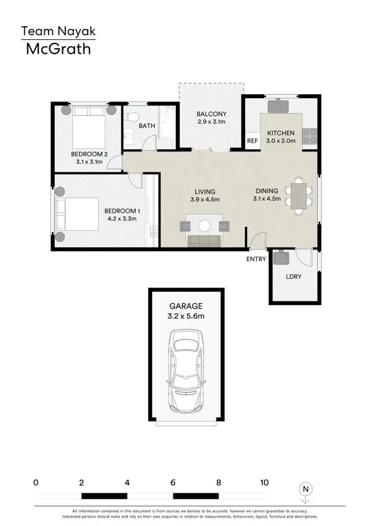 Floorplan of Homely unit listing, 6/18 Mowle Street, Westmead NSW 2145