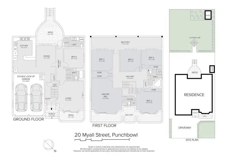 Floorplan of Homely house listing, 20 Myall Street, Punchbowl NSW 2196