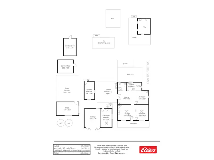 Floorplan of Homely house listing, 36 Cameron Street, Lochiel SA 5510