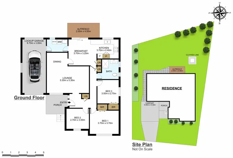 Floorplan of Homely house listing, 22 Brockamin Drive, South Penrith NSW 2750