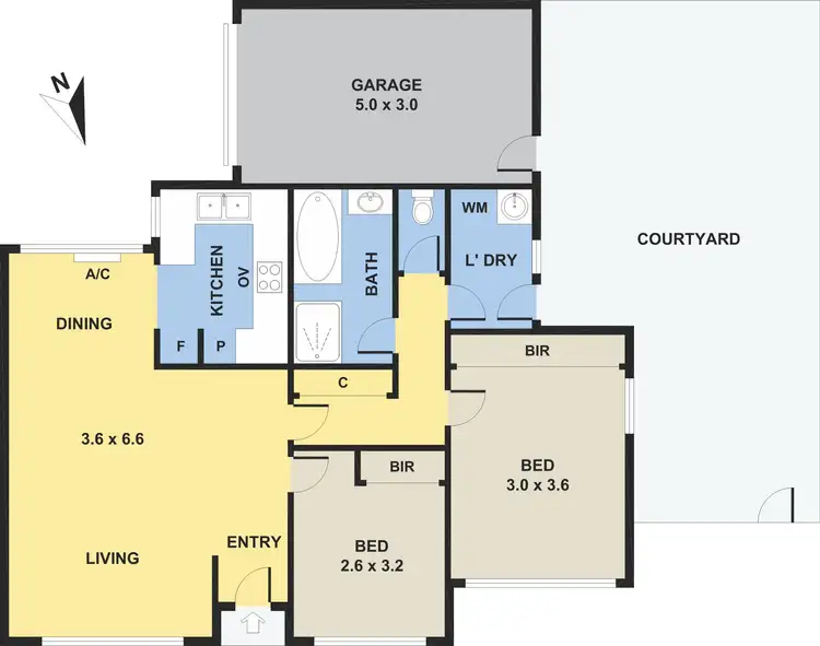 Floorplan of Homely unit listing, 6/27 Benambra Street, Preston VIC 3072
