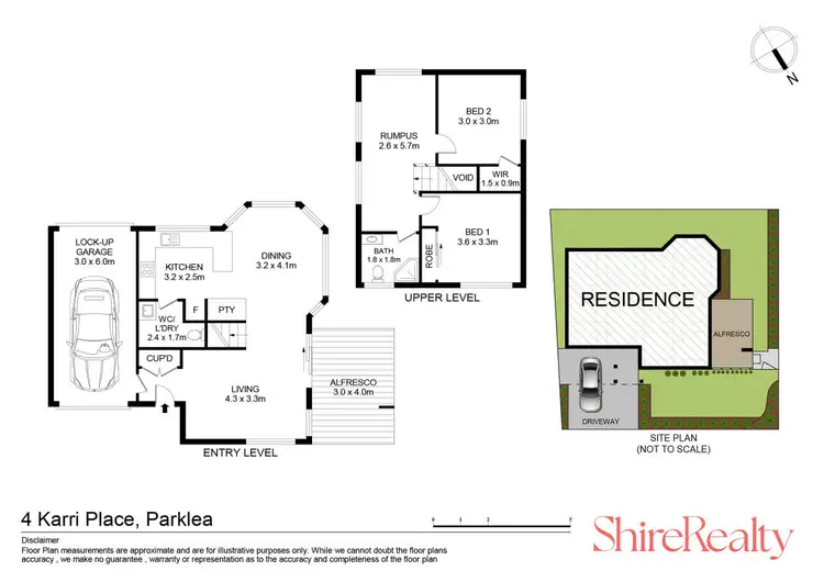Floorplan of Homely house listing, 4 Karri Place, Parklea NSW 2768