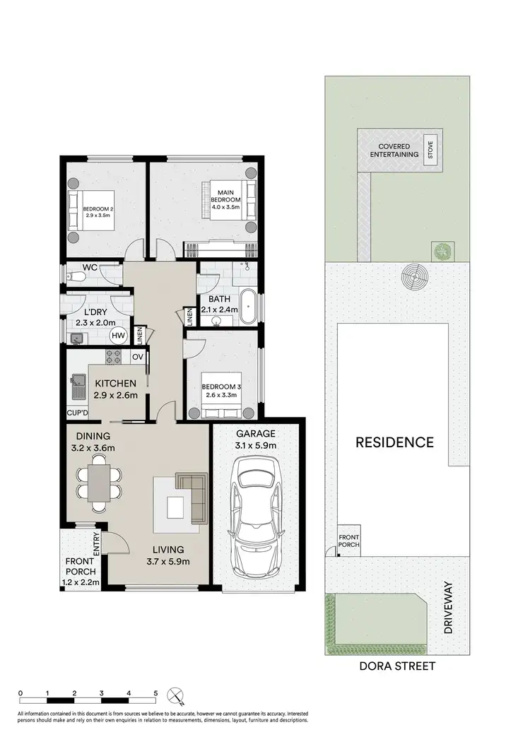 Floorplan of Homely house listing, 291A Dora Street, Hurstville NSW 2220