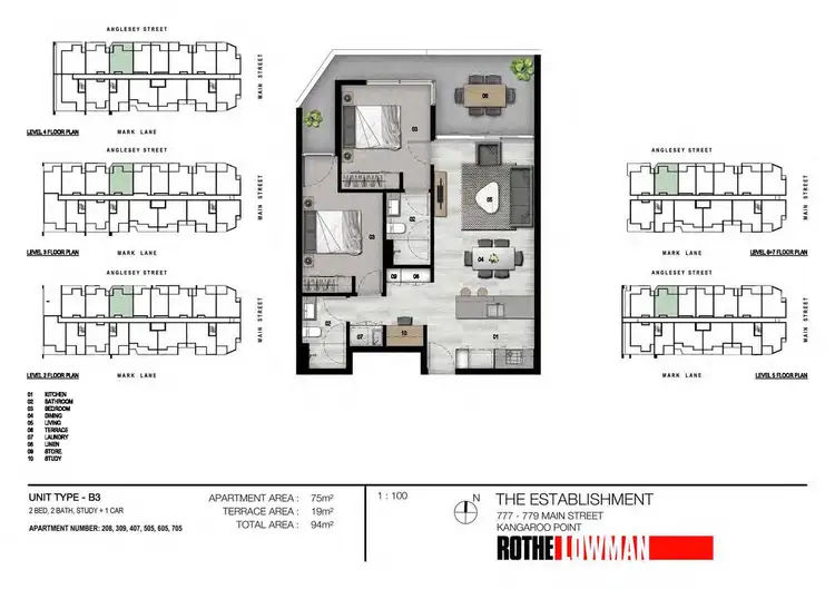 Floorplan of Homely apartment listing, 208/36 Anglesey Street, Kangaroo Point QLD 4169