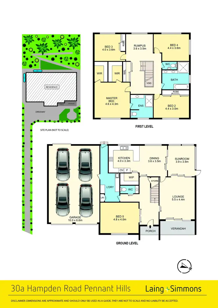 Floorplan of Homely house listing, 30a Hampden Road, Pennant Hills NSW 2120