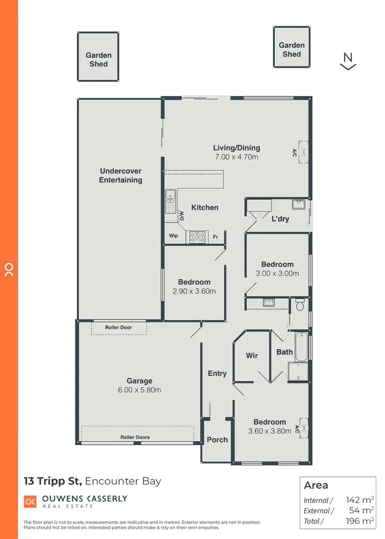 Floorplan of Homely house listing, 13 Tripp Street, Encounter Bay SA 5211