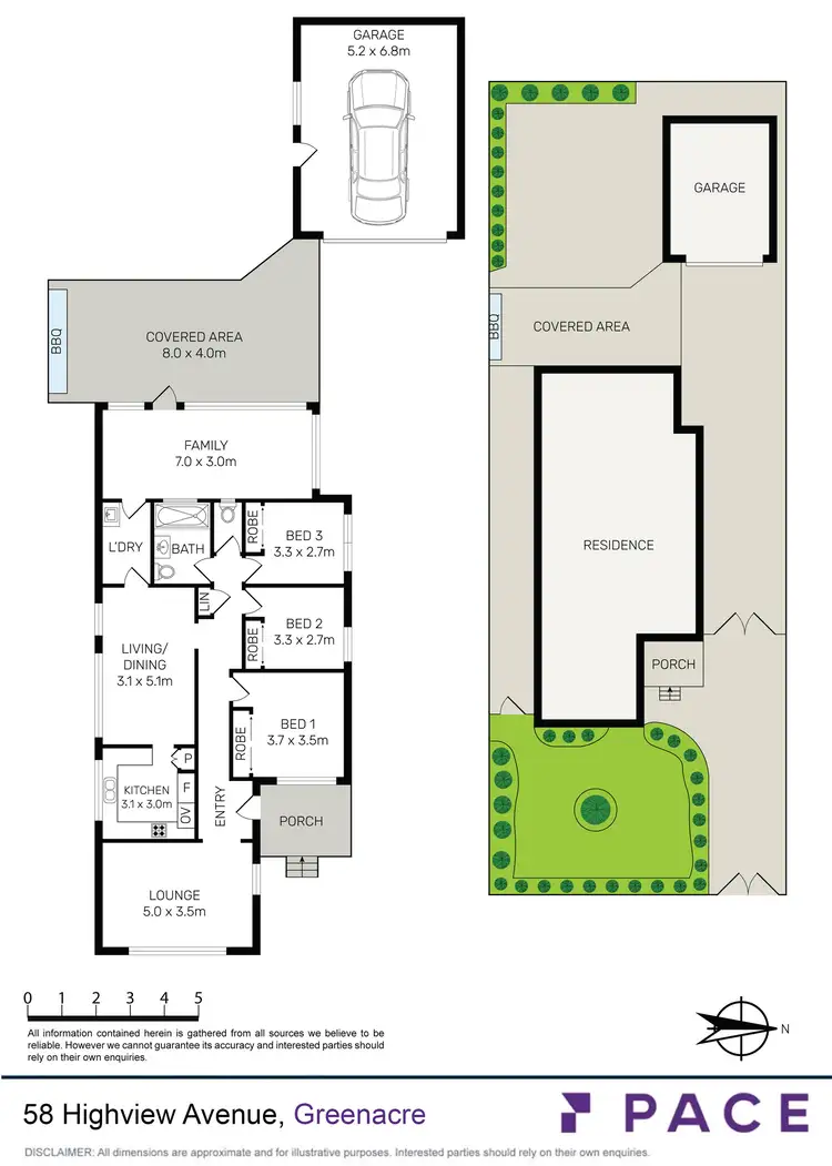 Floorplan of Homely house listing, 58 Highview Avenue, Greenacre NSW 2190