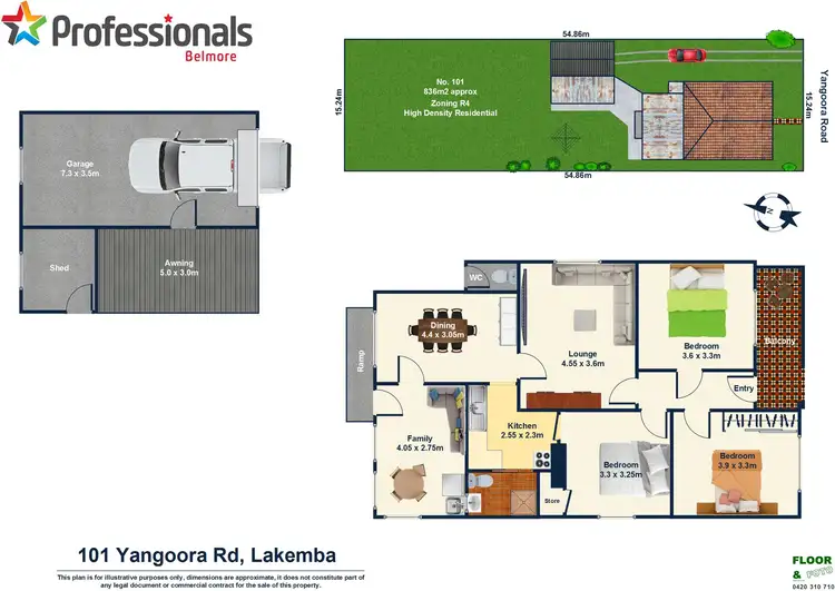 Floorplan of Homely house listing, 101 Yangoora Road, Lakemba NSW 2195