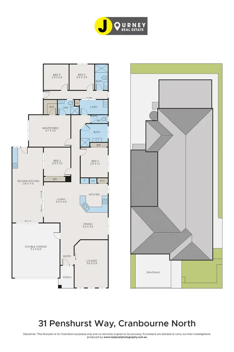 Floorplan of Homely house listing, 31 Penshurst Way, Cranbourne North VIC 3977