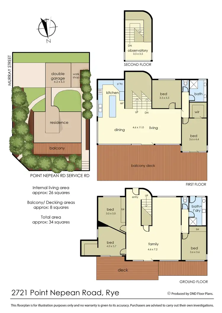 Floorplan of Homely house listing, 2721 Point Nepean Road, Rye VIC 3941