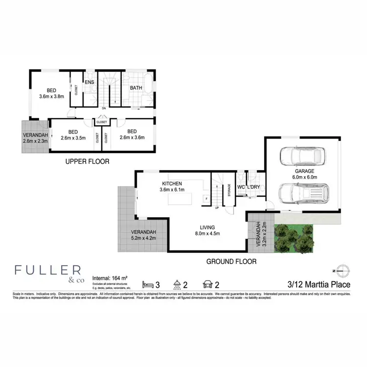 Floorplan of Homely house listing, 3/12-14 Marattia Place, Suffolk Park NSW 2481
