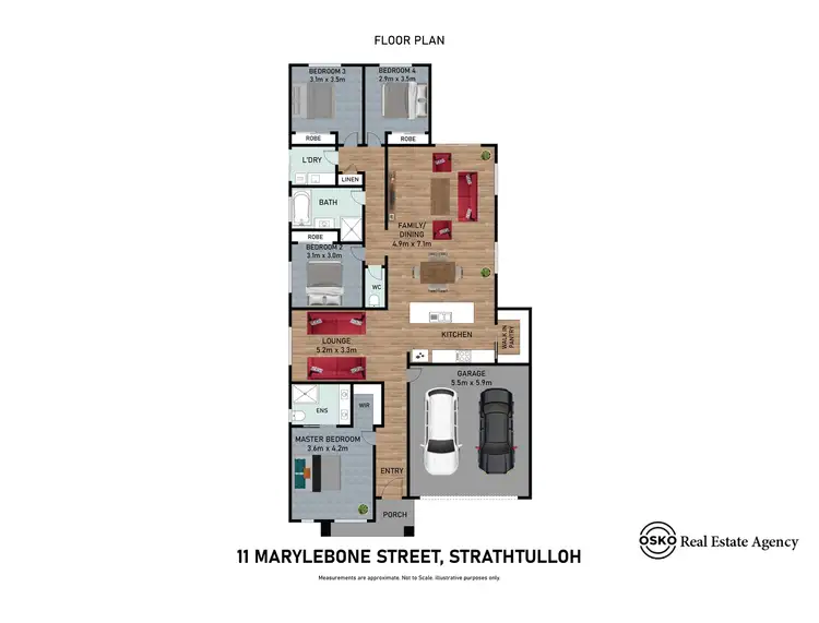Floorplan of Homely house listing, 11 Marylebone Street, Strathtulloh VIC 3338
