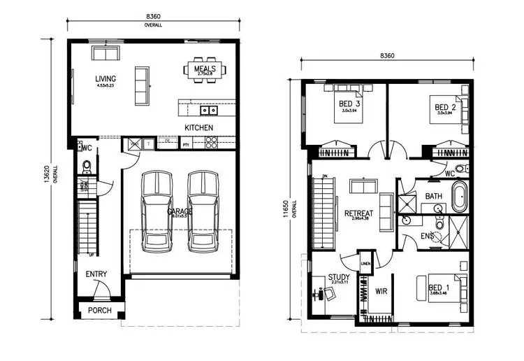 Floorplan of Homely townhouse listing, 88 Koeks Vista, Kalkallo VIC 3064