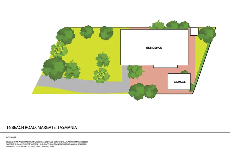 Floorplan of Homely house listing, 16 Beach Road, Margate TAS 7054