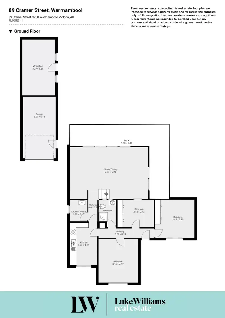 Floorplan of Homely house listing, 89 Cramer Street, Warrnambool VIC 3280