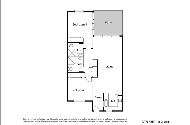 Floorplan of Homely unit listing, 325/41-51 Oonoonba Road, Idalia QLD 4811