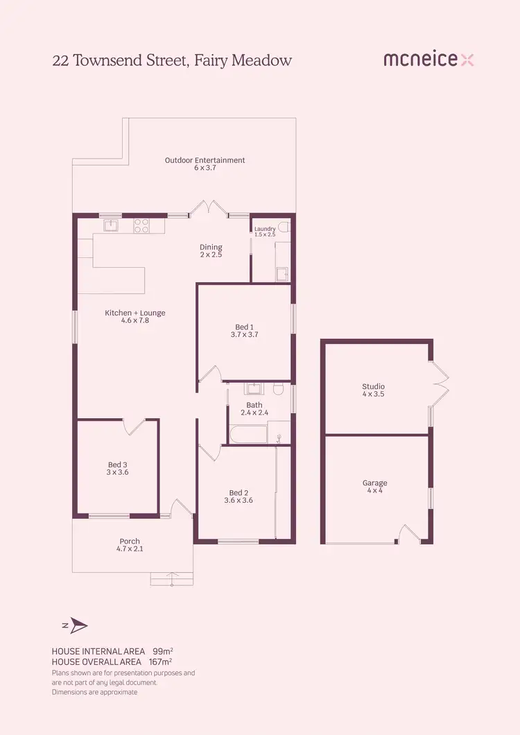 Floorplan of Homely house listing, 22 Townsend Street, Fairy Meadow NSW 2519