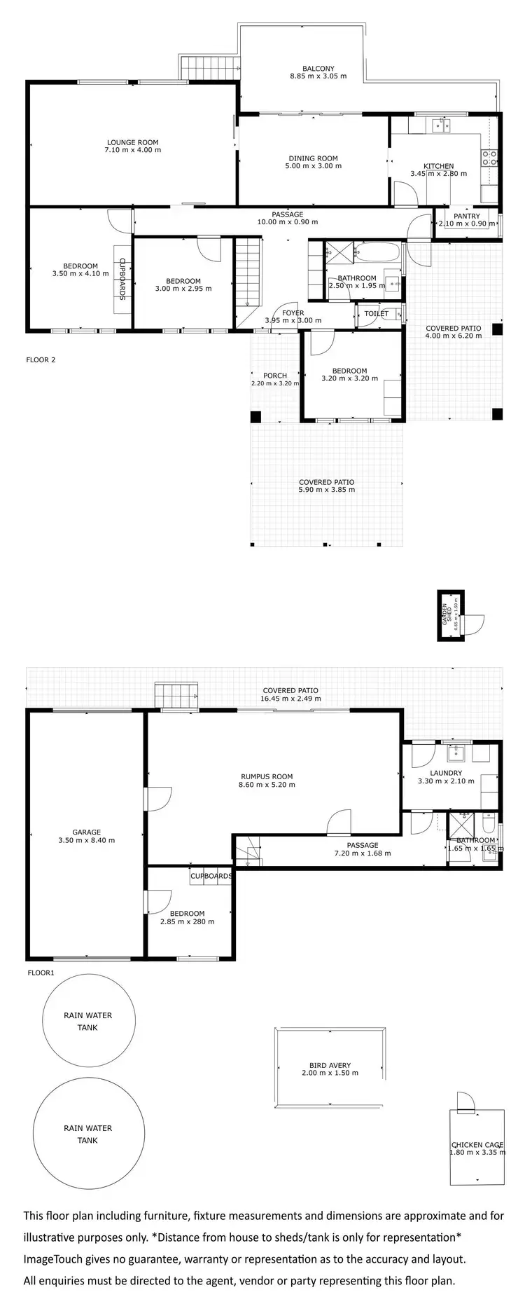 Floorplan of Homely house listing, 28 Highview Drive, Port Lincoln SA 5606