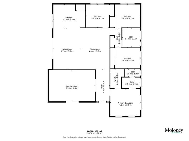 Floorplan of Homely house listing, 6 Gitchell Street, Corowa NSW 2646