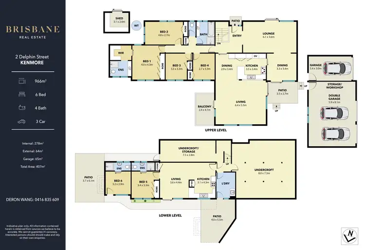 Floorplan of Homely house listing, 2 Delphin Street, Kenmore QLD 4069
