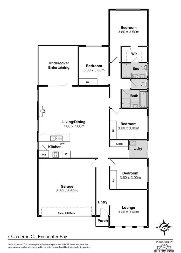 Floorplan of Homely house listing, 7 Cameron Court, Encounter Bay SA 5211