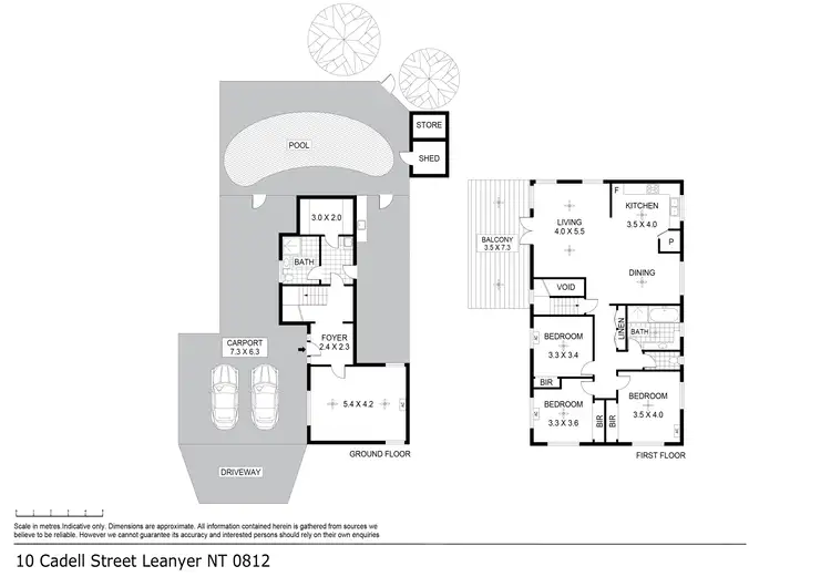 Floorplan of Homely house listing, 10 Cadell Street, Leanyer NT 812