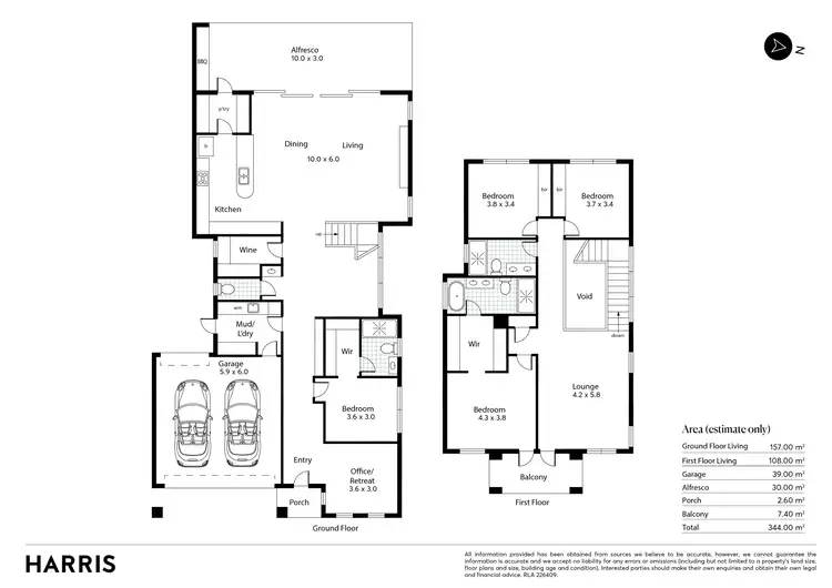 Floorplan of Homely land listing, 126C Winston Avenue, Melrose Park SA 5039