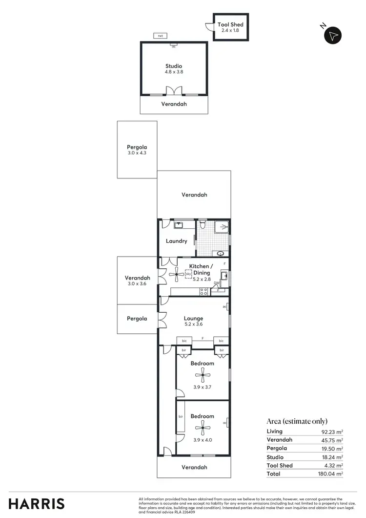 Floorplan of Homely house listing, 79 Cedar Avenue, West Croydon SA 5008