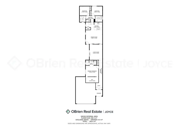 Floorplan of Homely house listing, 8A Wonga Place, Yarrawonga VIC 3730