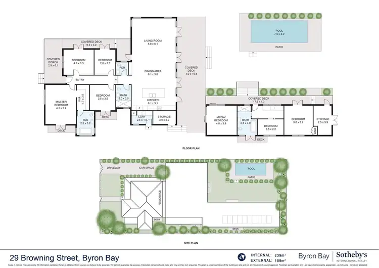 Floorplan of Homely house listing, 29 Browning Street, Byron Bay NSW 2481